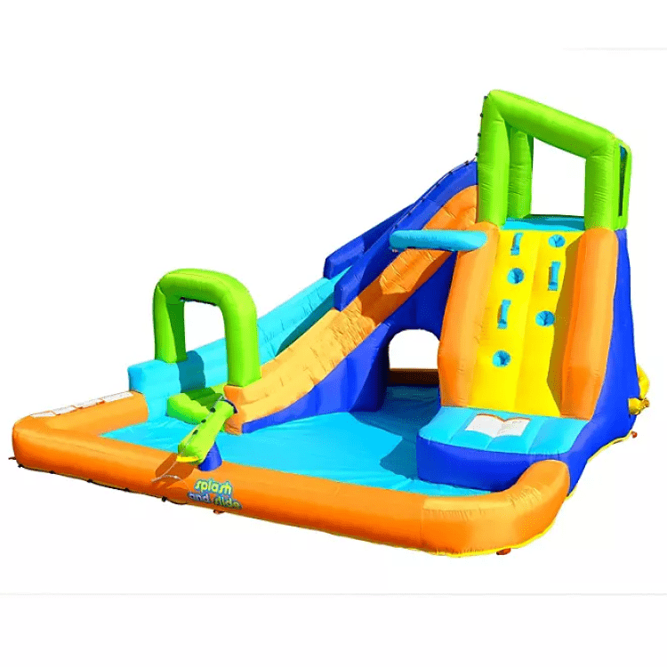 Water Slide Splash and Slide with Tunnel and Water Arch