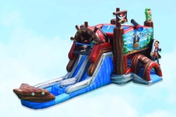 Pirate Cove Combo Dual Lane 1 1750617581 Pirate Double Lane Combo Wet/Dry