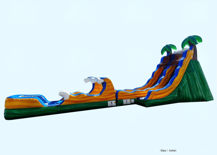 22 Tropical Wave Slide & Slide N Splash