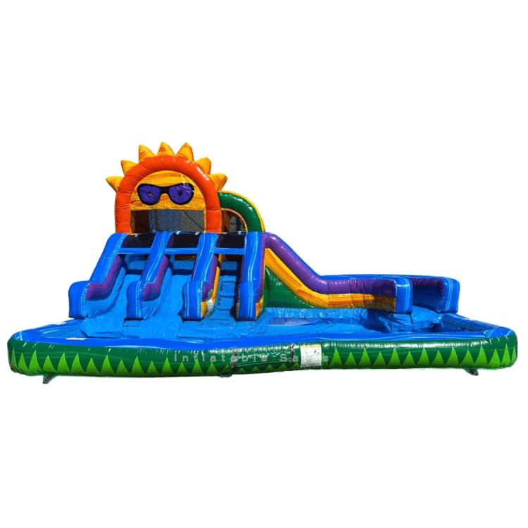 Sun Splash Toddler Splash Park & Water Slide